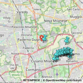 Mappa Via Louis Armstrong, 20037 Paderno Dugnano MI, Italia (2.62389)