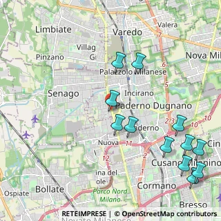 Mappa Via Reali, 20037 Milano MI, Italia (2.54833)