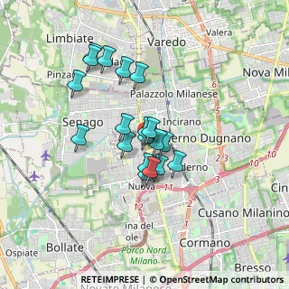 Mappa Via Reali, 20037 Milano MI, Italia (1.31579)