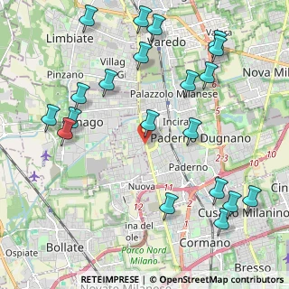 Mappa Via Reali, 20037 Milano MI, Italia (2.5775)