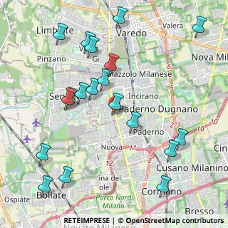 Mappa Via Reali, 20037 Milano MI, Italia (2.37158)