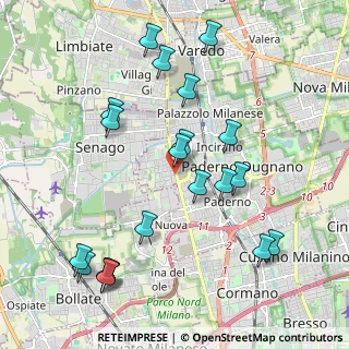 Mappa Via Reali, 20037 Milano MI, Italia (2.239)