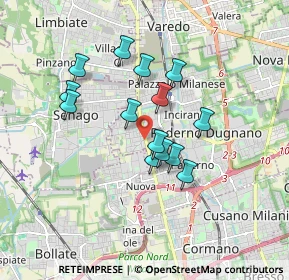 Mappa Via Reali, 20037 Milano MI, Italia (1.41857)