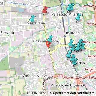 Mappa Via Reali, 20037 Milano MI, Italia (1.286)