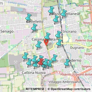 Mappa Via Reali, 20037 Milano MI, Italia (1.0145)