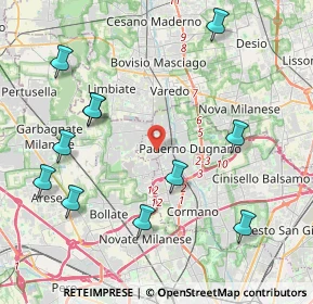 Mappa Via Reali, 20037 Milano MI, Italia (4.77)