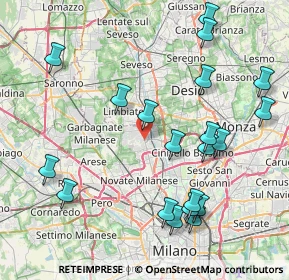 Mappa Via Reali, 20037 Milano MI, Italia (9.219)