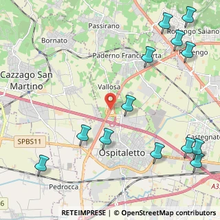 Mappa Strada Provinciale, 25035 Ospitaletto BS, Italia (2.97846)