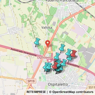 Mappa Strada Provinciale, 25035 Ospitaletto BS, Italia (1.0805)
