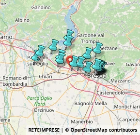 Mappa Strada Provinciale, 25035 Ospitaletto BS, Italia (10.042)