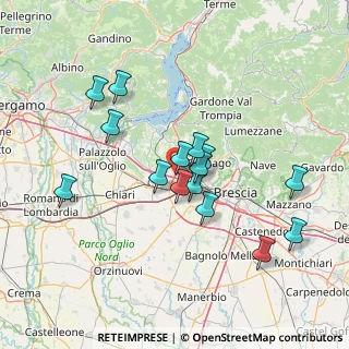 Mappa Strada Provinciale, 25035 Ospitaletto BS, Italia (12.98333)