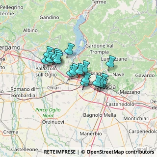 Mappa Strada Provinciale, 25035 Ospitaletto BS, Italia (9.5065)