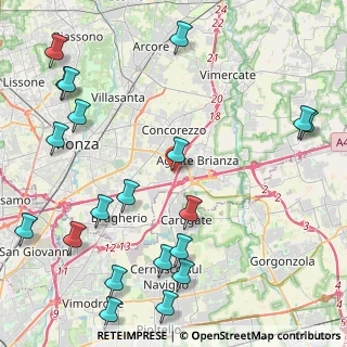 Mappa Centro Direzionale Colleoni, 20864 Agrate Brianza MB, Italia (5.787)