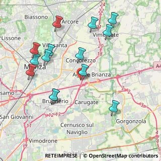 Mappa Centro Direzionale Colleoni, 20864 Agrate Brianza MB, Italia (4.41)