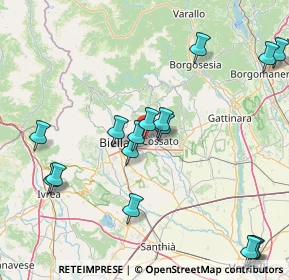 Mappa Via Genova, 13855 Valdengo BI, Italia (18.63063)
