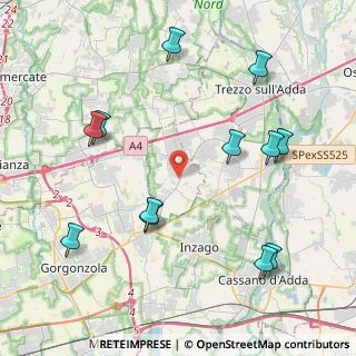 Mappa Via Giotto, 20060 Masate MI, Italia (4.75583)