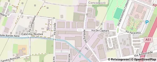Mappa Agrate Brianza
