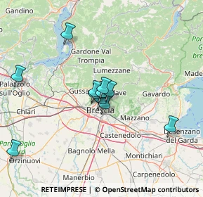 Mappa Via Campane, 25128 Brescia BS, Italia (11.22)
