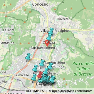 Mappa Via Campane, 25128 Brescia BS, Italia (2.937)