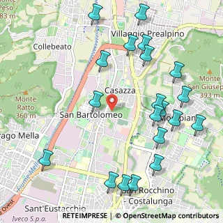 Mappa Via Campane, 25128 Brescia BS, Italia (1.2645)