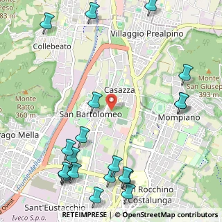 Mappa Via Campane, 25128 Brescia BS, Italia (1.4995)