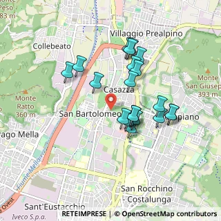 Mappa Via Campane, 25128 Brescia BS, Italia (0.7845)