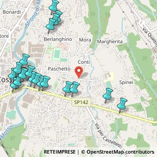 Mappa Via Quintino Sella, 13836 Cossato BI, Italia (0.703)