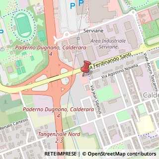 Mappa Via Ferdinando Santi, 4, 20037 Paderno Dugnano, Milano (Lombardia)