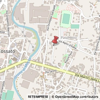 Mappa Borgo Paschetto, 2B, 13836 Cossato, Biella (Piemonte)