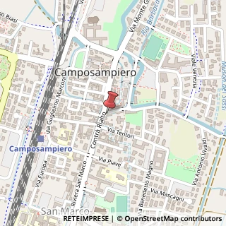 Mappa via Tiso da Camposampiero, 4, 35012 Camposampiero, Padova (Veneto)