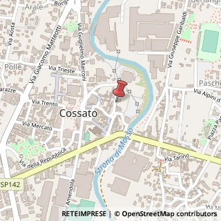 Mappa Via Ranzoni, 24, 13836 Cossato, Biella (Piemonte)