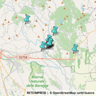 Mappa Via Ranzoni, 13836 Cossato BI, Italia (1.43727)