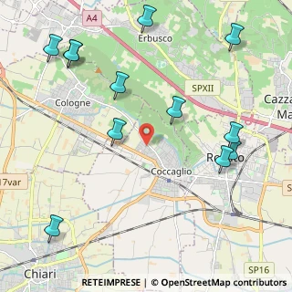 Mappa Via G. di Vittorio Traversa II, 25030 Coccaglio BS, Italia (2.66083)