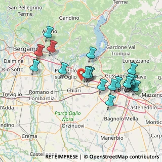 Mappa Via G. di Vittorio Traversa II, 25030 Coccaglio BS, Italia (15.075)