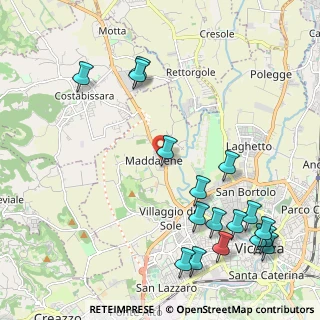 Mappa Strada del Pasubio, 36100 Vicenza VI, Italia (2.67)