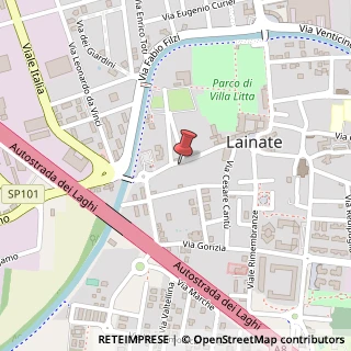 Mappa Via F. Mengato, 21, 20020 Lainate, Milano (Lombardia)