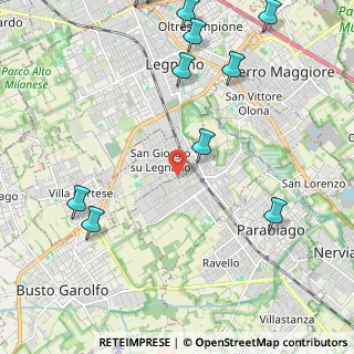 Mappa Via Merano, 20010 Canegrate MI, Italia (2.93091)
