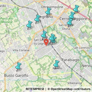 Mappa Via Merano, 20010 Canegrate MI, Italia (2.25182)