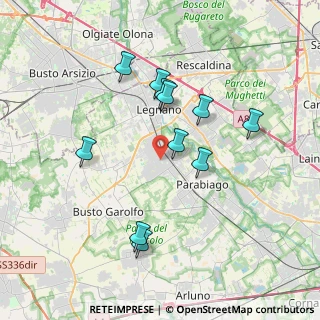 Mappa Via Merano, 20010 Canegrate MI, Italia (3.48273)