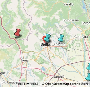 Mappa Vicolo del Ricovero, 13900 Biella BI, Italia (19.82182)