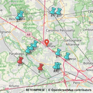 Mappa Vicolo Erba, 20020 Lainate MI, Italia (4.87769)