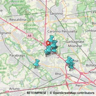 Mappa Vicolo Erba, 20020 Lainate MI, Italia (2.52727)