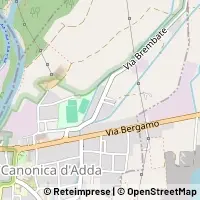 Mapa Canonica d'Adda
