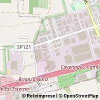 Map Cavenago di Brianza