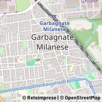 地図 Garbagnate Milanese