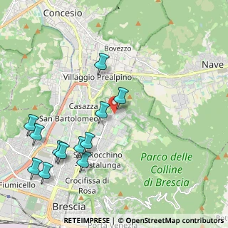 Mappa Via Fontane, 25133 Brescia BS, Italia (2.43417)