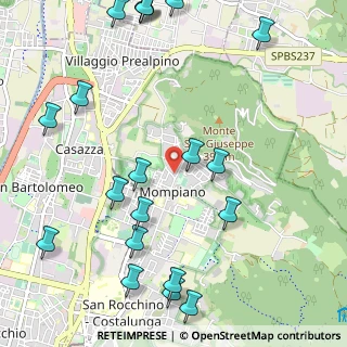 Mappa Via Fontane, 25133 Brescia BS, Italia (1.41)