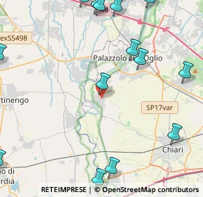 Mappa Via Piave, 25037 Pontoglio BS, Italia (6.46471)