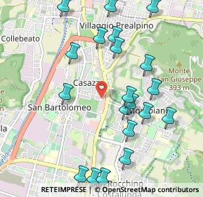 Mappa Via Paolo Cuzzetti, 25136 Brescia BS, Italia (1.137)