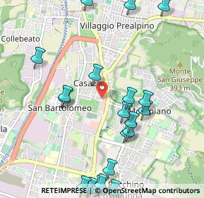 Mappa Via Carlo Fisogni, 25136 Brescia BS, Italia (1.252)